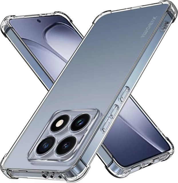 Stoßfeste Airbag Schutzhülle für Xiaomi 14T 13T Pro 11 Lite 5G in Transparent - Bild 1