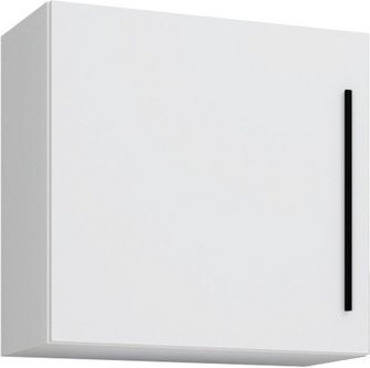 VCM Wandregal Arila aus Holz in Weiss, B/H/T: 50 x 50 x 30 cm - Bild 1