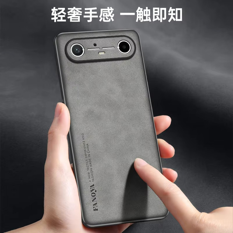 Stoßfeste Silikon Schutzhülle für Tecno Pova Slim und Tecno Pova Spark Slim in Grau - Bild 2