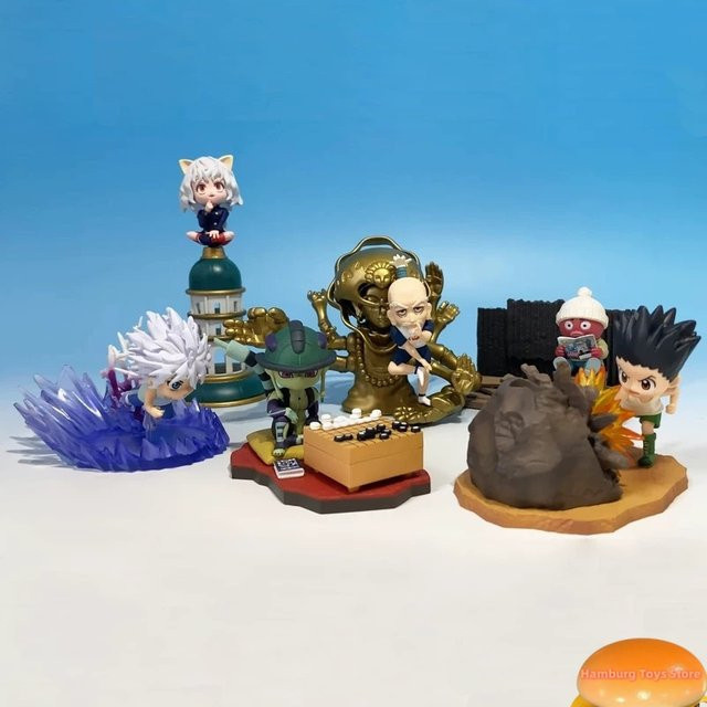 Re-Ment Hunter×Hunter Desktop Collection, Actionfigur, 6-teiliges Set - Bild 1