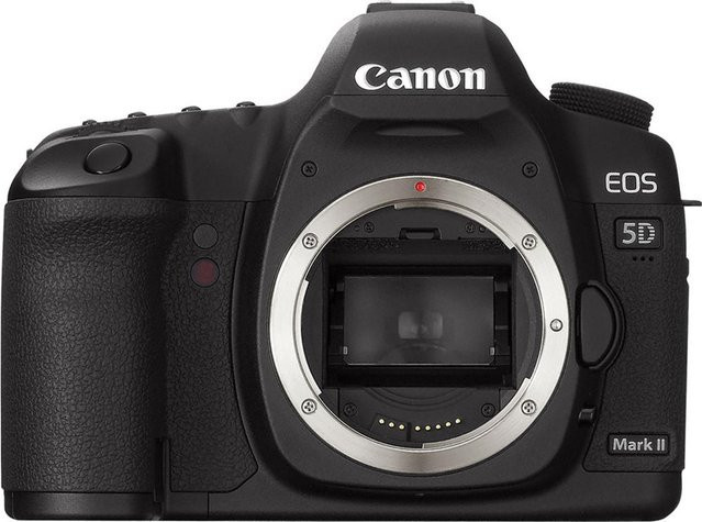 Canon EOS 5D Mark II Vollformat-DSLR-Kamera in Schwarz - Bild 1