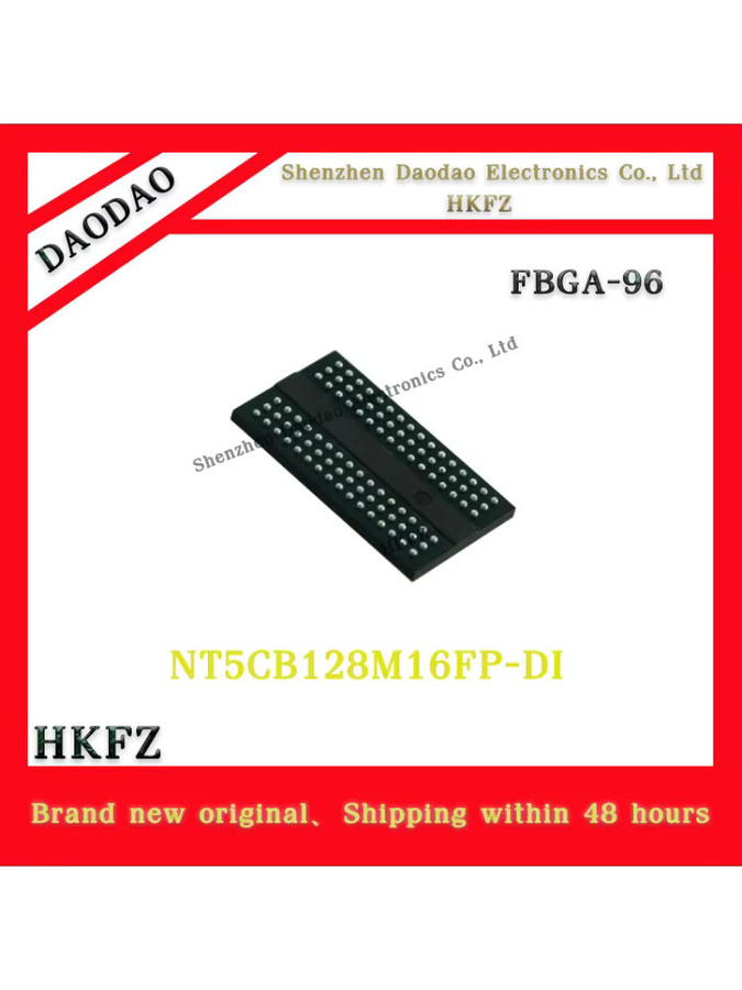 Original NT5CB128M16FP-D1 FBGA-96 Speicherchip IC von HKFZ in Schwarz - Bild 2