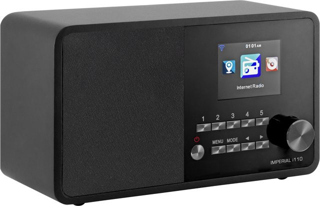 Imperial i110 Internet-Tischradio mit Farbdisplay in Schwarz - Bild 1