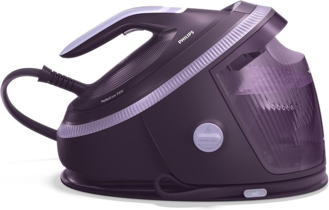 Philips 7000 Series PerfectCare PSG7200/30 Dampfbügelstation in Violett mit 3120 Watt, SteamGlide Elite-Bügelsohle und 1,5 l Wassertank - Bild 1