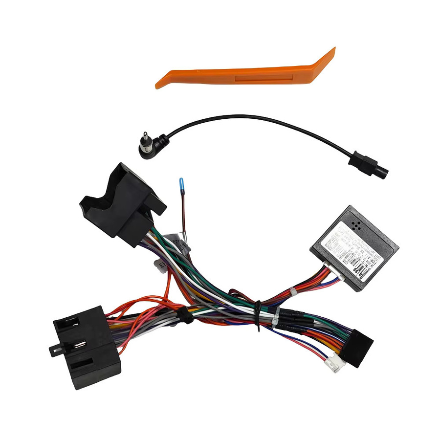 Icreative Autoradio-Stromkabel mit Canbus für Volkswagen Golf 5/6, Polo, Passat, Jetta, Tiguan, Touran und Skoda in Multicolour - Bild 2