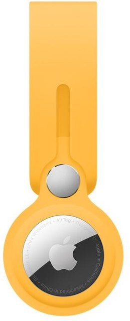 Apple AirTag Anhänger mit Sonnenblumen-Design in Gelb - Bild 1
