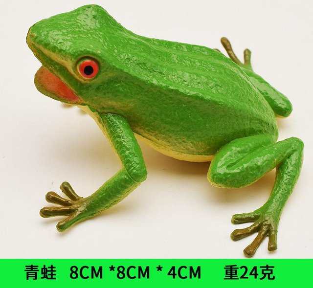 ODILO Simulation Frosch Modell Tier Spielzeug mit Geräusch - Bild 1