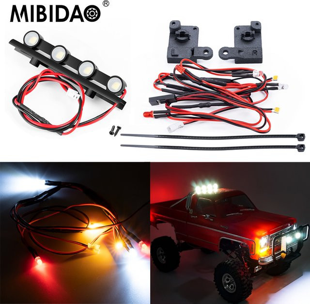 MIBIDAO Simulation Scheinwerfer & Rücklicht LED Lichter, Zubehör, 1:18 - Bild 1