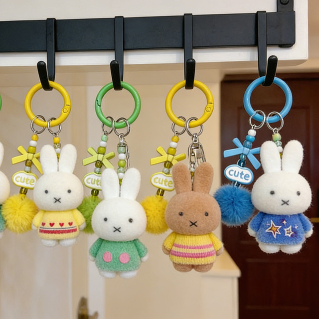 Miffy Plüsch-Schlüsselanhänger, Unisex - Bild 1
