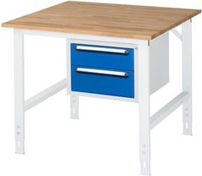 Rau Arbeitstisch Tom KM03 höhenverstellbar, B/T/H: 100 x 100 x 76-108 cm - Bild 1