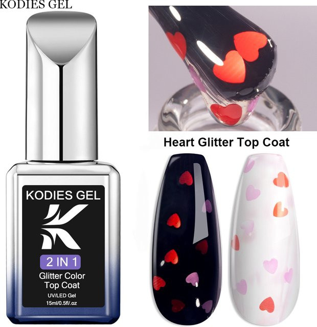 Kodies Nagelgel, rosa, Glänzend - Bild 1