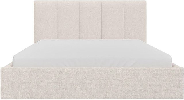 Vente-unique Polsterbett Kilaclo mit Bettkasten in Beige, B/T: 180 x 200 cm - Bild 1