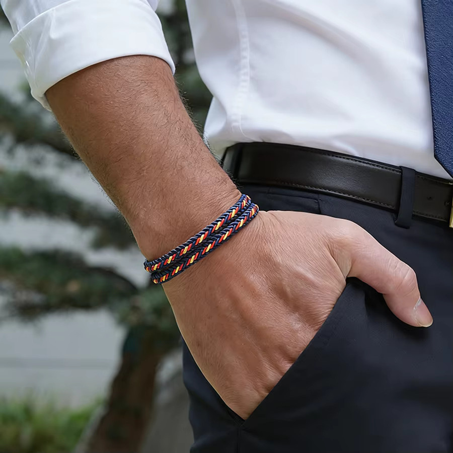 diffone Armband, ethnisch, bunt, Herren - Bild 2