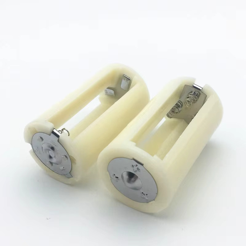 AA zu D Batterie Adapter Konverter Set in Weiß, 4 oder 8 Stück für die Batterie Lagerung - Bild 2