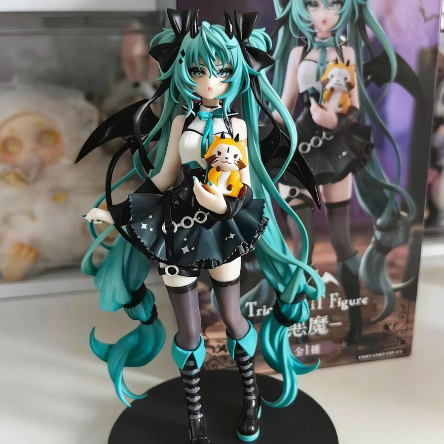 Yiran toy 1 Hatsune Miku Teufel Waschbär Actionfigur PVC Puppenmodell - Bild 3