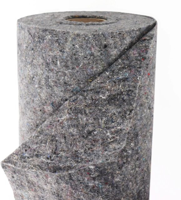 Aquagart Teichvlies Grau 78 m² 300 g Schutzvlies für Teichfolie aus Polypropylen und PES - Bild 2