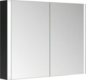 Keuco Spiegelschrank Somaris 2-türig mit LED-Beleuchtung und Kristall-Doppelspiegel, B/H/T: 100 x 71 x 12,7 cm - Bild 1
