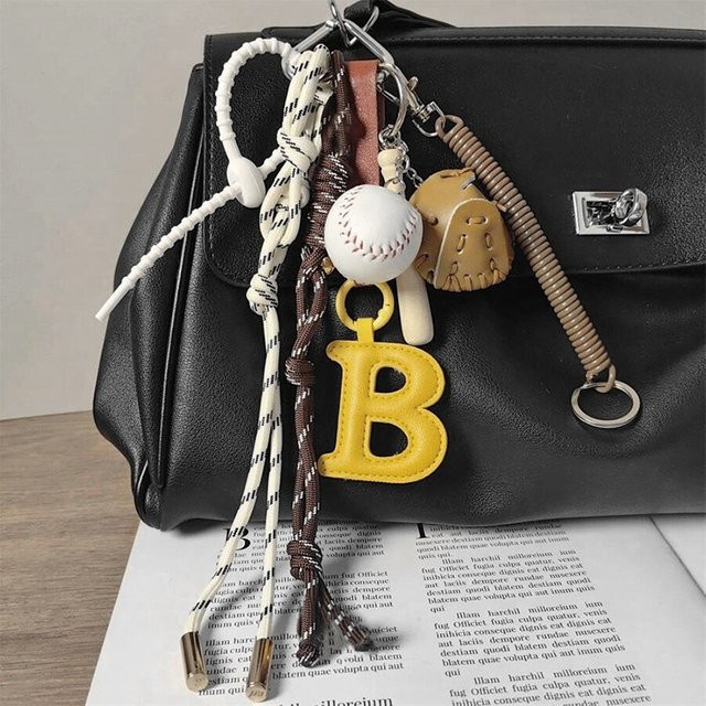 Yogodlns Schlüsselanhänger, Baseball-Taschen-Schlüsselanhänger, Unisex - Bild 1