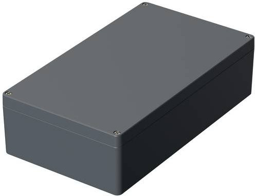 ROSE Systemtechnik 1234011 Industrie-Gehäuse aus Aluminium in Silber-Grau (RAL 7001) - Bild 1