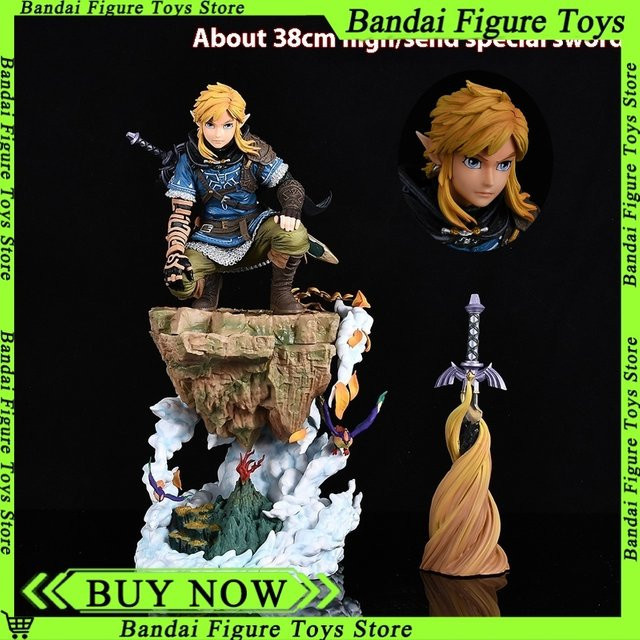 Bandai Zelda Die Legende Von Zelda Link Figur, Statue, 38cm - Bild 1
