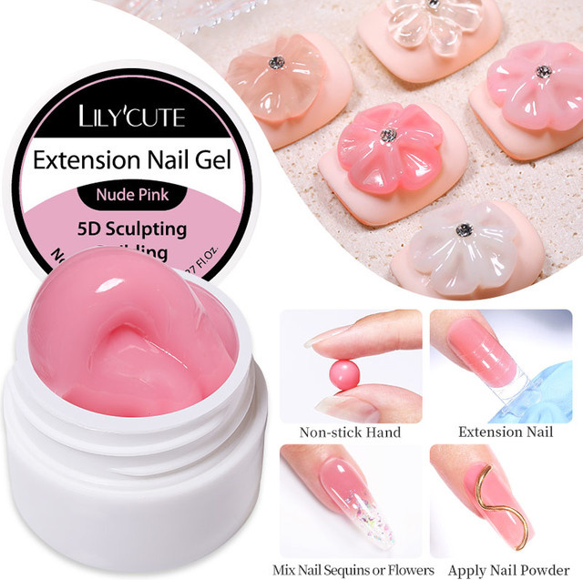 LILYCUTE Nagelverlängerungs-Gel, Klares, 8 ml - Bild 1
