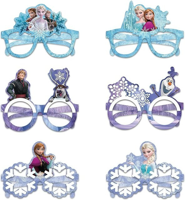 Disney Frozen, Partybrillen, 12-teiliges Set - Bild 1