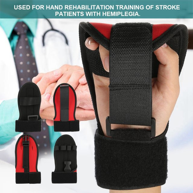 TOPINCN Rehabilitationshandschuhe Schwarz - Bild 1