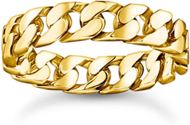 Thomas Sabo Ring, 925 Silber, vergoldet, Damen - Bild 1