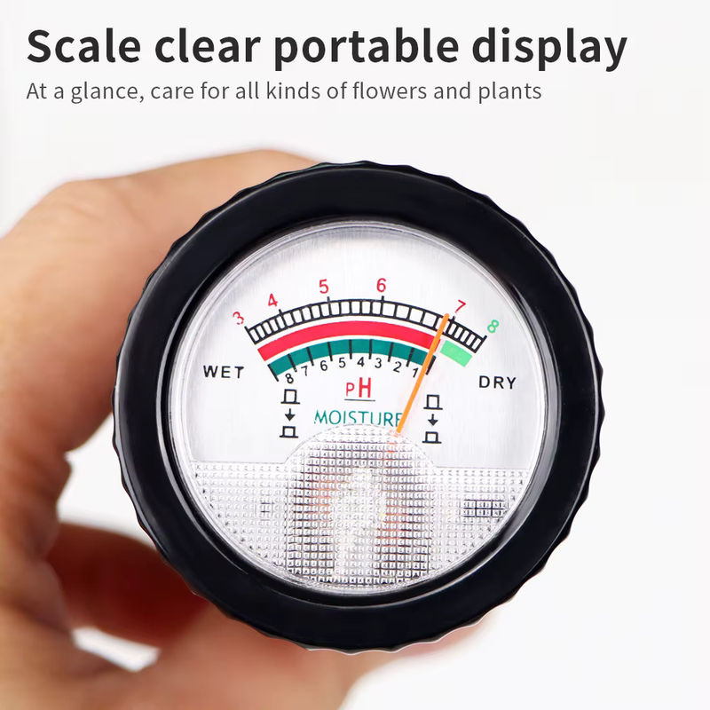 JUANJUAN 2 in 1 Boden-pH-Meter und Feuchtigkeitstester für den Garten mit Metallsonden - Bild 3