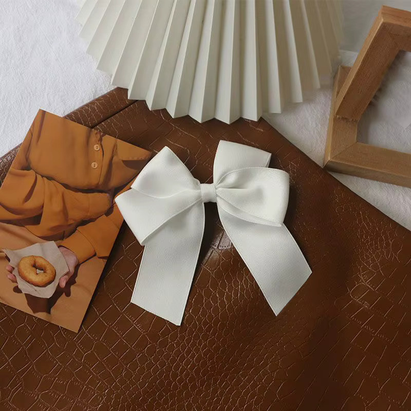 Haarnadel Schleife Weiß, Kinder, Mädchen - Bild 2