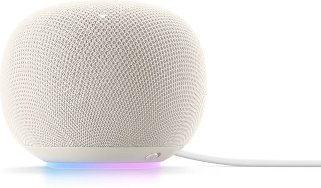 Google Home Speaker mit Gemini in Weiß - Bild 1