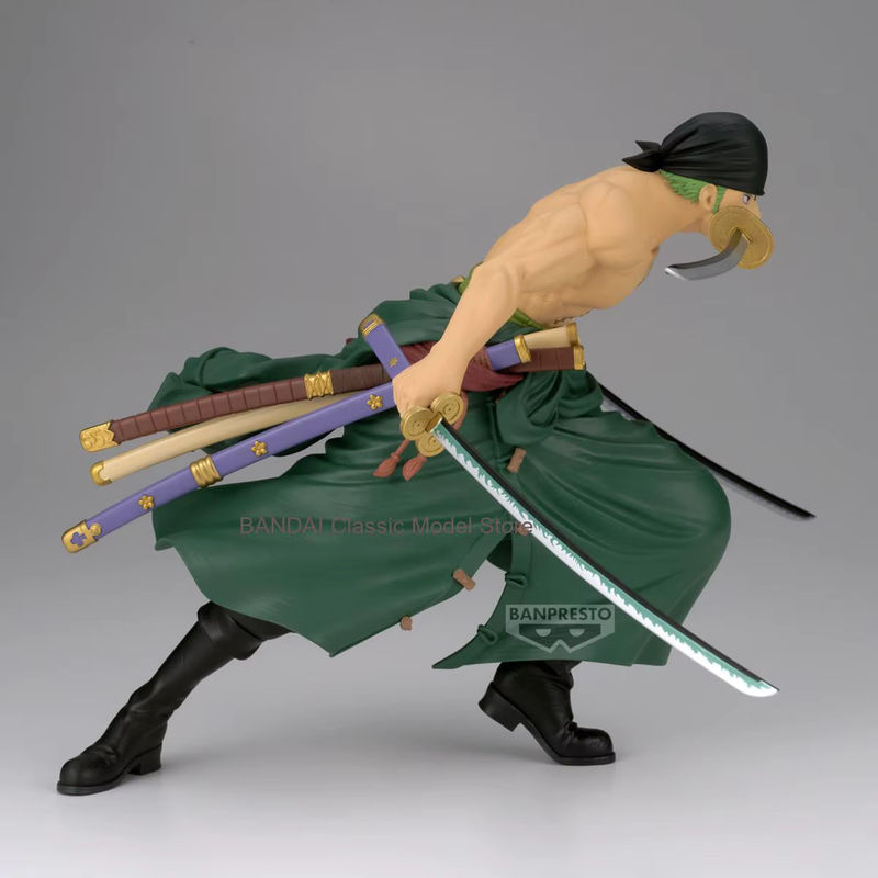 Bandai Banpresto One Piece Grandista Roronoa Zoro II Anime Sammlerfigur aus Kunststoff, mehrfarbig - Bild 4