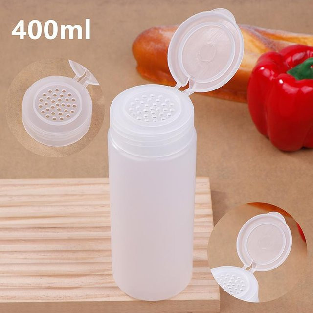 Gardenm Puderflasche zum Nachfüllen, Weiß, 400g, Unisex - Bild 1