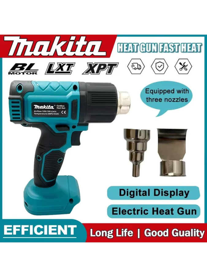 Makita Akku-Heißluftpistole 18 V mit einstellbarer Temperatur - Bild 5
