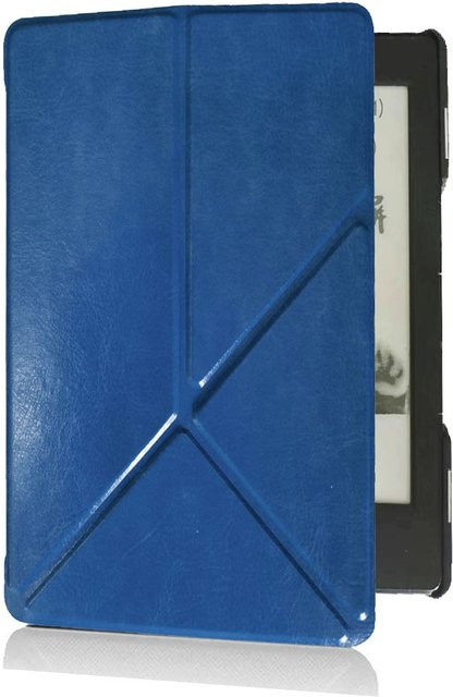 Schutzhülle für Kindle 5. und 4. Generation (Modell D01100) klappbare Folio-Abdeckung stoßfest und kratzfest in Schwarz oder Blau - Bild 1