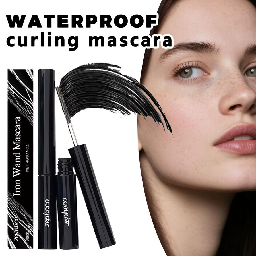 Zephoco Iron Wand Black Mascara, wasserfest, volumengebend, verlängernd - Bild 2