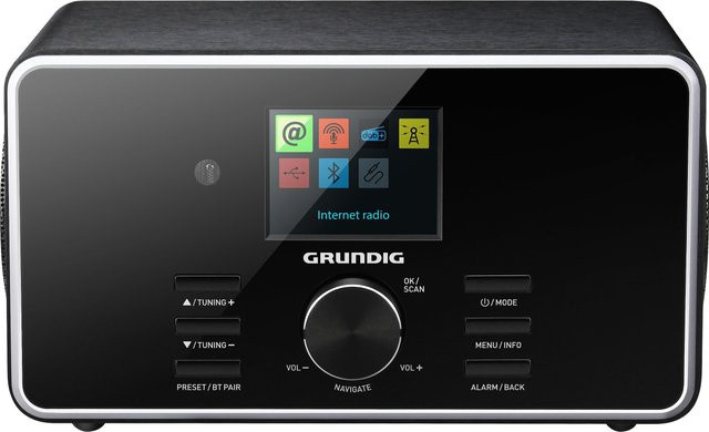 Grundig DTR 5000 X All-In-One Internetradio in Schwarz - Bild 1