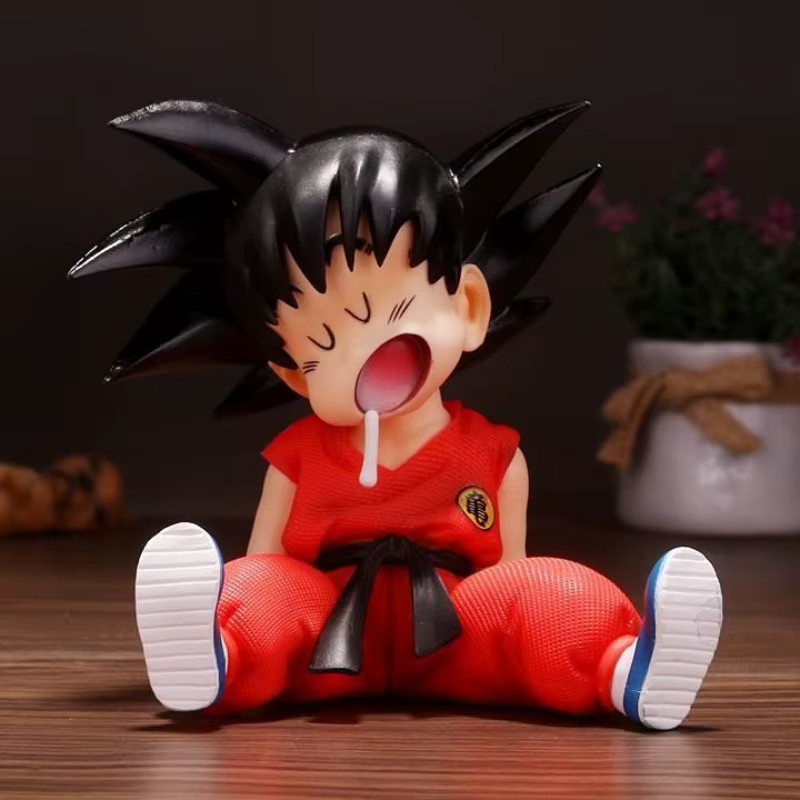 Bandai Goku-Figur im Schlafmodus als Tischdekoration und Ornament - Bild 5