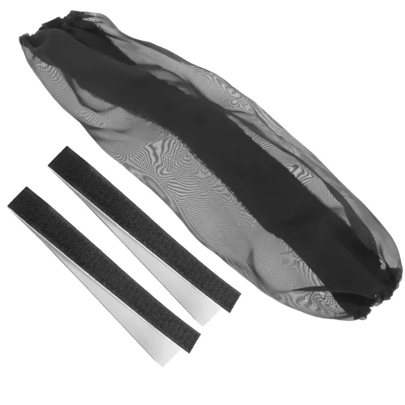 E-Star Hub Nylon Mesh Abdeckung Chassis Staub Wasserdicht, Schwarz - Bild 2
