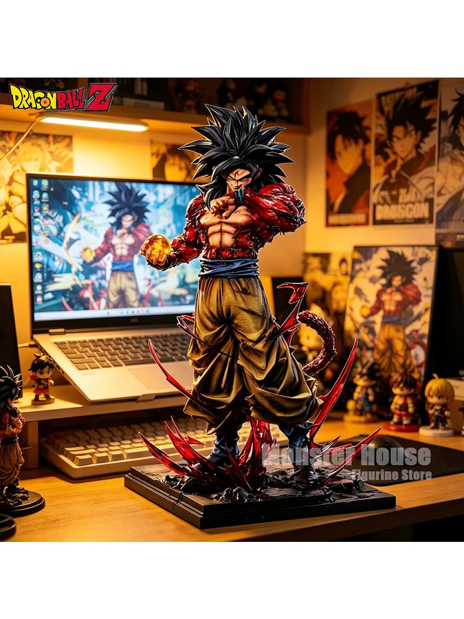 Bandai Dragon Ball GT Super Saiyan 4 Goku, Actionfigur, 34cm - Bild 4