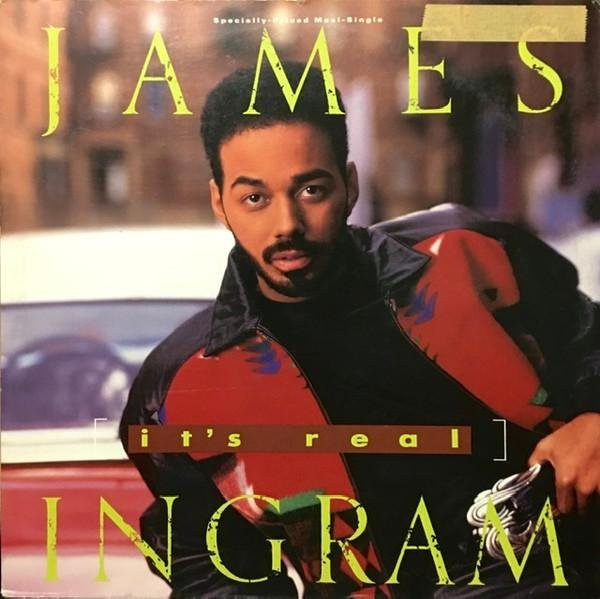 James Ingram - Its Real Vinyl LP 12 Zoll Warner Bros. 1989 Soul & Funk Schwarz - Bild 1