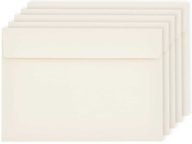 Rico Design Paper Poetry Luxury Umschläge C6 in Sand - Bild 1