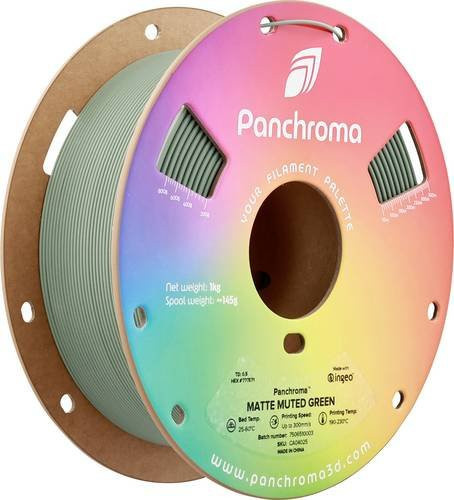 Polymaker Panchroma Matte PLA Filament 1.75mm 1000g Muted Green - Bild 1