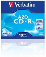 Verbatim CD-R 52x mit 700 MB/80 min in transparenten JewelCases (10 Stück) - Bild 2
