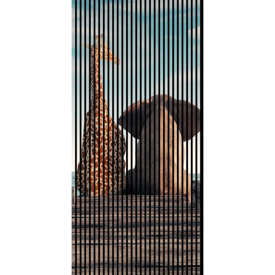 FN Acustico Akustikplatte Love 1 aus PET und MDF in Bunt, H x B x T: 2.400 x 1.133 x 19 mm - Bild 2