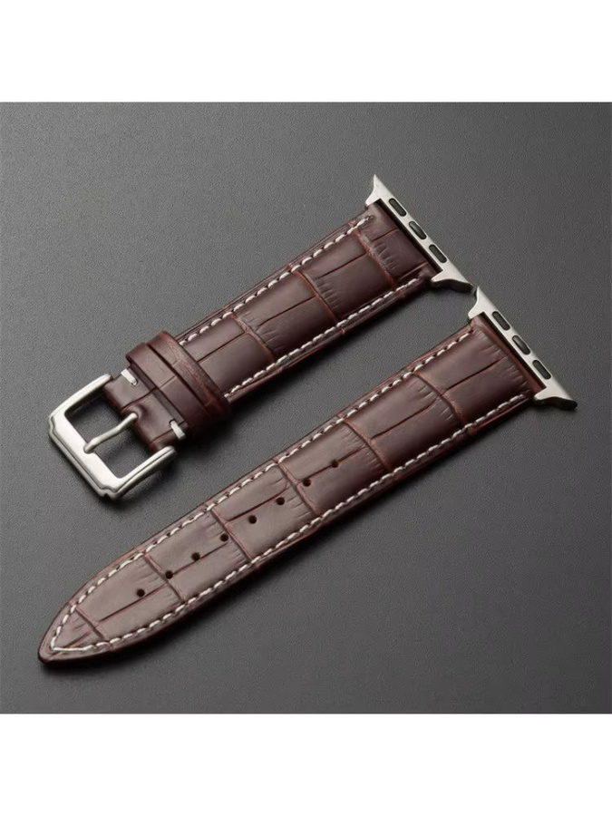 CAOWTAN Uhrenarmband Leder, Unisex - Bild 3