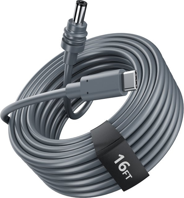 ANMONE USB C auf DC-Stromkabel für Starlink Mini, wasserdichtes USB Typ-C-Eingangskabel passend für Starlink Gen3 Mini - Bild 1