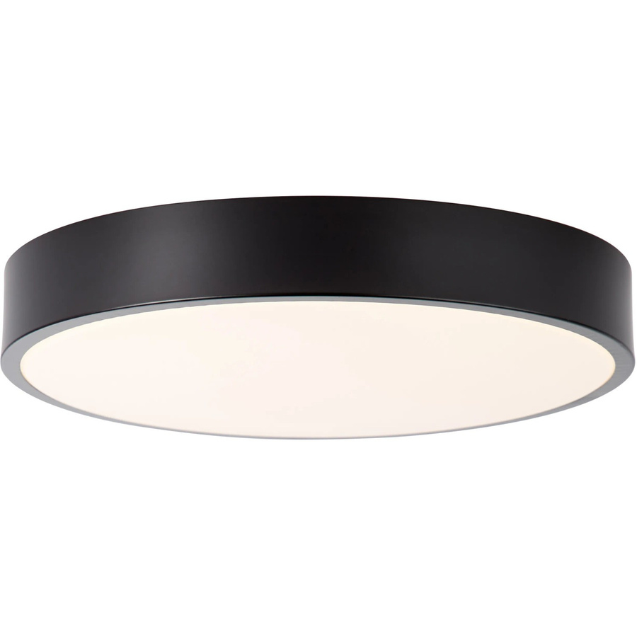 Brilliant Slimline LED-Deckenleuchte in Weiß und Schwarz, Durchmesser: 33 cm, 12W, 3000K, 800lm - Bild 2