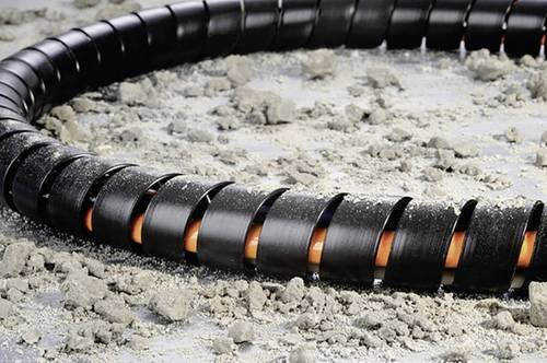 HellermannTyton Spiralschlauch SPF35-PP-BK Schwarz 1m - Bild 1