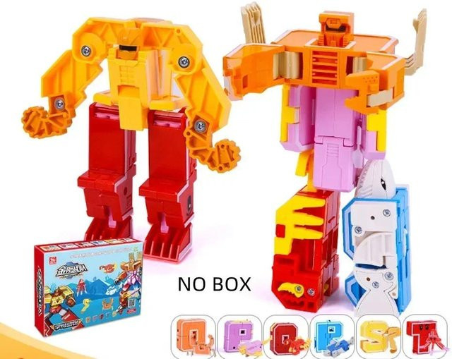 Yiran toy 1 Dinosaurier Krieger, Verformbare Actionfiguren, Roboter Spielzeug, ab 18 Jahre - Bild 1